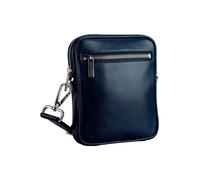 Leonhard Heyden Montreal Bolsa de hombro Piel natural 21 cm azul
