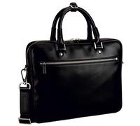 Leonhard Heyden Montreal Maletín Piel 38 cm negro