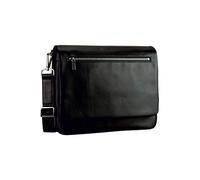 Leonhard Heyden Montreal Mensajero Piel natural 36 cm negro