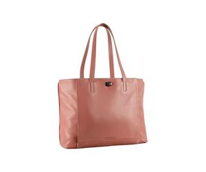 Leonhard Heyden Nizza Bolsa de compras Piel natural 40 cm negro