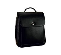 Leonhard Heyden Nizza Bolsos mochila Piel natural 34 cm gris