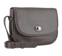 Leonhard Heyden Nizza Bolsa de hombro Piel 20 cm gris