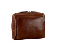Leonhard Heyden Porto Bolsa de hombro Piel natural 22 cm marrón