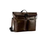 Leonhard Heyden Porto Bolsa de hombro Piel natural 32 cm marrón