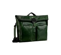 Leonhard Heyden Porto Bolsa de hombro Piel natural 32 cm verde