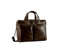 Leonhard Heyden Porto Maletín Piel natural 38 cm marrón