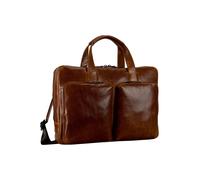 Leonhard Heyden Porto Maletín Piel natural 38 cm marrón