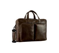 Leonhard Heyden Porto Maletín Piel natural 39 cm marrón