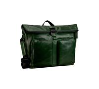 Leonhard Heyden Porto Mensajero Piel natural 38 cm verde