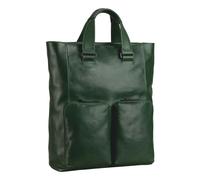 Leonhard Heyden Porto Mochila de negocios Piel 40 cm verde