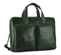 Leonhard Heyden Porto Maletín Piel 38 cm flaschengrün (907810-4)
