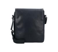Leonhard Heyden Roma Bolsa de hombro Piel natural 23 cm negro