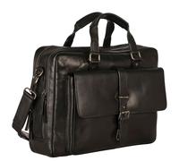 Leonhard Heyden Roma Maletín Piel 40 cm Compartimento para portátil negro