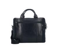 Leonhard Heyden Roma Maletín Piel natural 37 cm Compartimento para el portátil negro