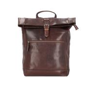 Leonhard Heyden Roma Mochila de negocios Piel 40 cm Compartimento para el portátil marrón