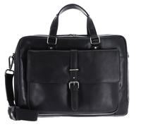 Leonhard Heyden Roma Maletìn piel 40 cm compartimento Laptop schwarz (LHD-905370-8)