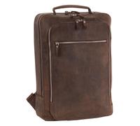 Leonhard Heyden Mochila Salisbury Piel 42 cm Compartimento para portátil marrón