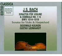 Leonhardt Gustav - 6 Sonate Per Violino E Cembalo