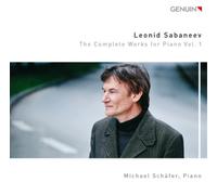 Leonid Sabaneev Leonid Sabaneev: The Complete Works for P (CD) (Importación USA)