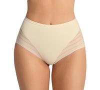 Leonisa Braga Faja Reductora de Abdomen sin Costuras para Mujer, Braga Moldeadora Levanta Glúteos en Encaje, Ropa Interior Colombiana Individual o Pack 2