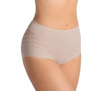 Leonisa Braga Faja Reductora de Abdomen sin Costuras para Mujer, Braga Moldeadora Levanta Glúteos en Encaje, Ropa Interior Colombiana Individual o Pack 2