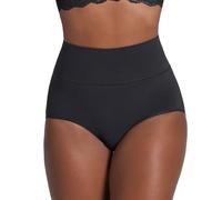 Leonisa Braga Faja Reductora de Control Moderado - Tangas de Tiro Alto Sin Costuras para Mujer con Soportes Laterales