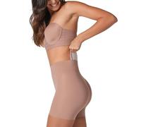 Leonisa Braga Faja sin Costuras y Relleno Removible - Bragas Short Realza Gluteos Mujer