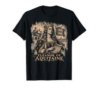 Leonor De Aquitania Icono Historia Medieval Camiseta
