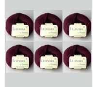 Leonora by Permin - 6 ovillos de lana de seda de mohair (40 otoños)