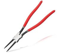 LEONTOOL Alicates de anillo a presión de 13 pulgadas de alta resistencia internos Alicates para la punta de mandíbula recta Diámetro de 0,05 pulgadas para instalar el anillo de retención de extracción
