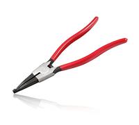 LEONTOOL Alicates de anillo de bloqueo de 11" de punta angular Alicates de apertura de anillo Alicates de esparcidor Alicates de anillo plano para quitar la instalación de anillos de bloqueo