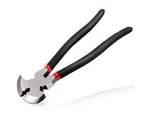 LEONTOOL Alicates de esgrima multiusos para valla con 2 cortadores de alambre, extractores de uñas, alicates de cerca, herramienta de martillo para instalar mantenimiento de vallas de alambre