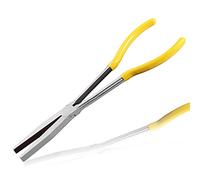 LEONTOOL Alicates de punta plana de largo alcance de 11 pulgadas Alicates de punta de pato para espacios estrechos difíciles de alcanzar y áreas de separación limitadas