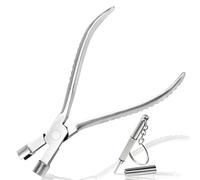 LEONTOOL Alicates de succión para anteojos de 6 pulgadas alicates de reparación de lentes de 6 pulgadas ajuste herramientas manuales con destornillador profesional de reparación de lentes