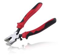 LEONTOOL Alicates para correr de vidrio, mandíbulas curvadas con puntas de goma para cortar vidrio, herramienta de corte de vidrio, herramientas de corte de vidrio para instalación de llaves y