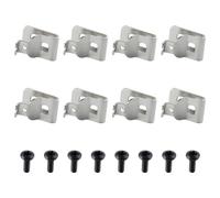 LEONTOOL Gancho de Clip de cinturón de Repuesto para Dewalt, Kit de Gancho de Clips de Herramientas de Taladro de Acero Inoxidable 304 con Tornillos para Dewalt N268241 Apto para Herramientas eléctri