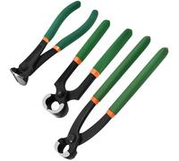 LEONTOOL - Juego de 3 herramientas de acero con extracción de llaves y cortapernos de 6 pulgadas con pinza de collar de 9 pulgadas para arrancar y cortar