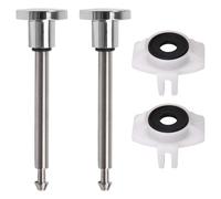 LEONTOOL Kit de reparación de desviador de boquilla de bañera, incluye 2 vástagos de válvula desviadora, 2 sellos y puertas de ducha, kit de reparación de grifo de bañera con fugas