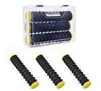 LEONTOOL Organizador de almacenamiento de línea de pesca, soporte líder con 12 ranuras para mantener tu línea libre de enredos, para almacenar líneas, tabla de bobinado, soporte para aparejos de