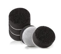 LEONTOOL Paquete de 5 almohadillas de espuma suave con gancho y bucle de 1 pulgada, almohadilla de respaldo sin agujero, 25 mm para lijado