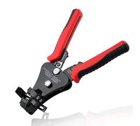 LEONTOOL Pelacables automático de 7 pulgadas, 3 en 1, herramientas de electricista de precisión resistente para crimpado de alambre, herramienta pelacables para cables de 8-18 AWG, herramienta de