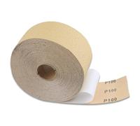 LEONTOOL Rollo de papel de lija grano 100, rollo continuo de 20 yardas de largo 2-3/4" ancho Papel de lija PSA Longboard, papel de lija autoadhesivo PSA Stickyback