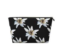 Leontopodio Edelweiss, Bolsa de Maquillaje Bolsa de cosméticos Bolsa de artículos de tocador de Viaje portátil Bolsa de artículos de tocador