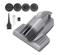 Leopacat Aspirador de Colchón, 15kPa Limpiador Cama Versátil de Grado Profesional Recargable sofá de Mano Ampliar Puerto de Succión con Luz de Alta Calefacción para Cama sofá Cuna