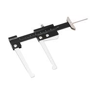 Leopacat Calibre digital de Disco de Freno, Calibrador de Profundidad de Disco de Freno Calibrador de MedicióN MéTrica de 0 a 60 mm Medidor de Profundidad de Banda de Rodadura PrecisióN de 0,1 mm