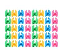 Leopacat Clips de Bobinas,Clips para Bobina de Silicona Abrazaderas de Hilo de Bobina Soportes Buddies para Bobinas de Hilo Pinzas de Carrete Hilo Clips Organizador Hilos para Máquina de Coser 40pz