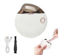 Leopacat CortaúñAs EléCtrico, 2 en 1DiseñO Curvado InaláMbrico Recortador Lijado AutomáTico UñAs Doble Uso Sin Ruido Herramientas Manicurapara Seguro para NiñOs Ancianos Adultos
