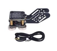 Leopacat CW Llave de Código Morse, Transmisor de Código Morses, Mini Llave Radio Ham, Telégrafo de Código de Bolsillo Base de Aleación de Aluminio para Operadores de Radioaficionados,