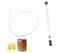 Leopacat SifóN AutomáTico, SifóN AutomáTico de Embotellado Kit SifóN de Vino de Llenado de Botellas Transparentes para Cerveza Cubo de Vino Carboy Botella para Travasador ElaboracióN Vino en Hogar
