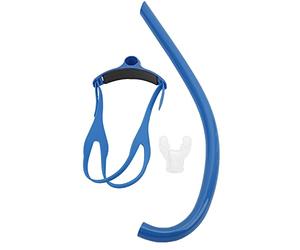 Leopacat Snorkel de Natación, Snorkel Montado en la Parte Delantera, Nadadores Adultos Equipo de Snorkel con Cómoda Boquilla de Silicona Equipo de Respiración para Entrenamiento de Natación y Aguas